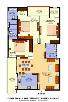 3 BHK Flat for Sale in 66 Feet Road, Jalandhar
