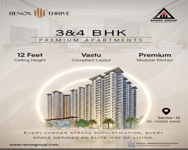 3 BHK 1700 Sq.ft. Apartment for Sale in Greater Noida West