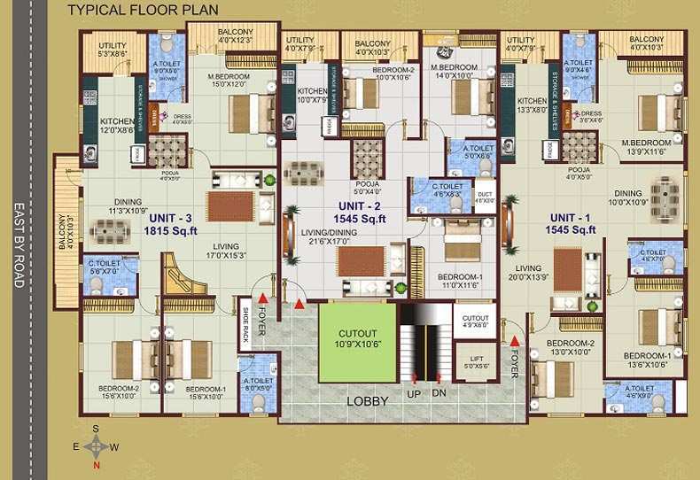 3 BHK 1320 Sq.ft. Apartment for Sale in Padmanabhanagar, Bangalore