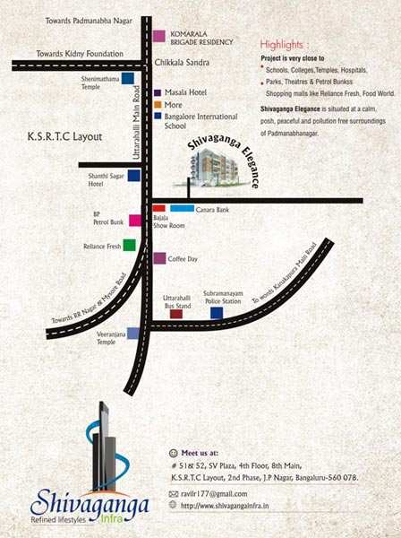 2 BHK Apartment 1030 Sq.ft. for Sale in Uttarahalli, Bangalore