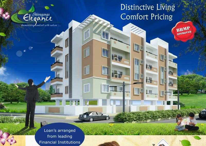 2 BHK Apartment 1030 Sq.ft. for Sale in Uttarahalli, Bangalore