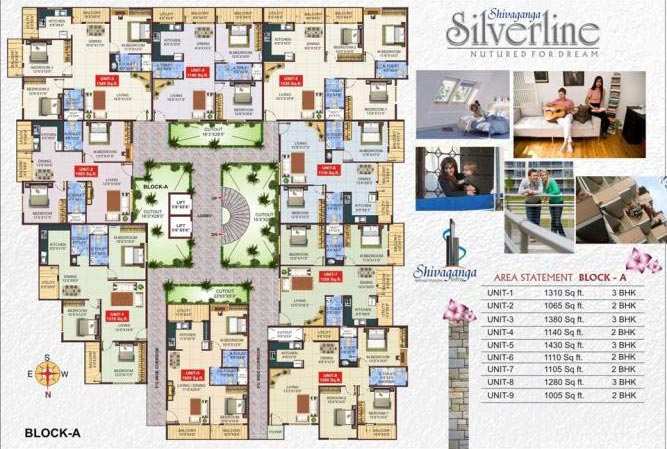 2 BHK Apartment 1140 Sq.ft. for Sale in Kanakapura Road, Bangalore