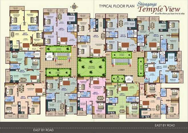 2 BHK Apartment 1050 Sq.ft. for Sale in Kanakapura Road, Bangalore
