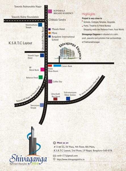 2 BHK Apartment 1030 Sq.ft. for Sale in Uttarahalli, Bangalore