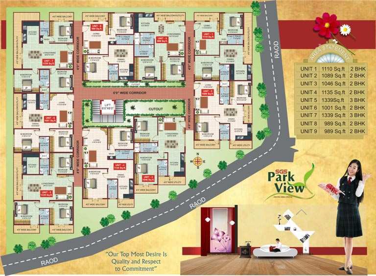 2 BHK Apartment 1339 Sq.ft. for Sale in Kanakapura Road, Bangalore