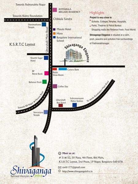 2 BHK Apartment 1030 Sq.ft. for Sale in Uttarahalli, Bangalore