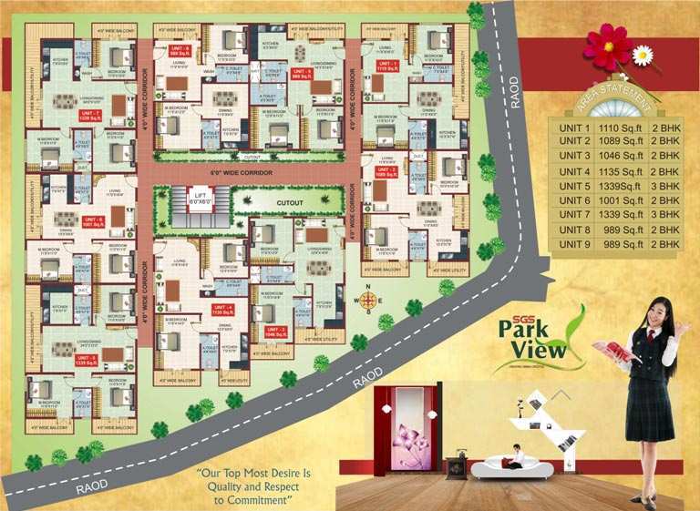 2 BHK Apartment 1001 Sq.ft. for Sale in Kanakapura Road, Bangalore