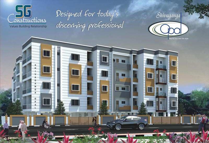 2 BHK 1045 Sq.ft. Apartment for Sale in J. P. Nagar, Bangalore