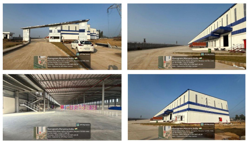  150000 Sq.ft. Warehouse for Rent in Sohna, Gurgaon
