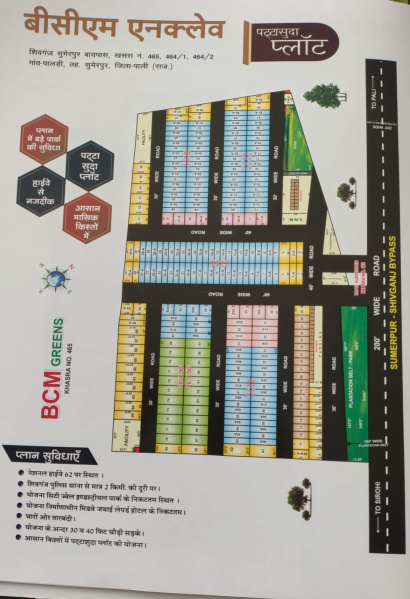 1000 Sq.ft. Residential Plot for Sale in Sheoganj, Sirohi