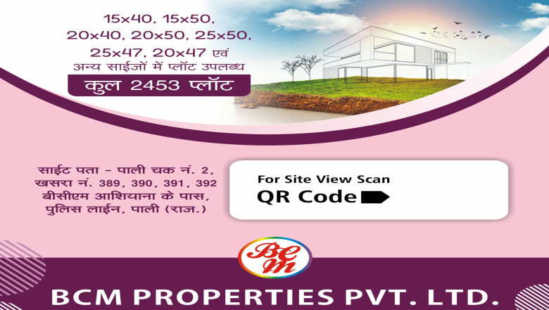  Residential Plot 1000 Sq.ft. for Sale in Jagdamba Nagar Vistar, Pali