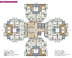 2 BHK Flat for Sale in Sector 7, Gomti Nagar Extension, Lucknow