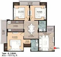 3 BHK Flat for Sale in Jhusi, Allahabad
