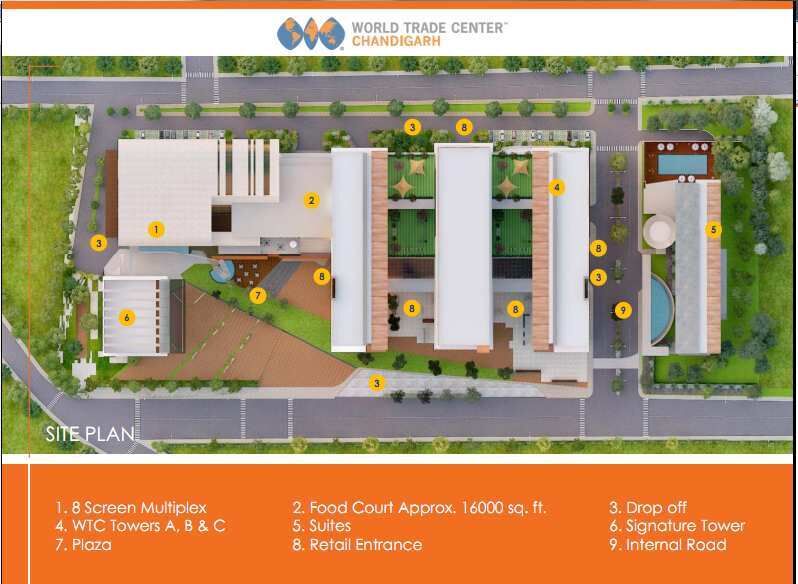  Office Space 500 Sq.ft. for Sale in Airport Road, Chandigarh