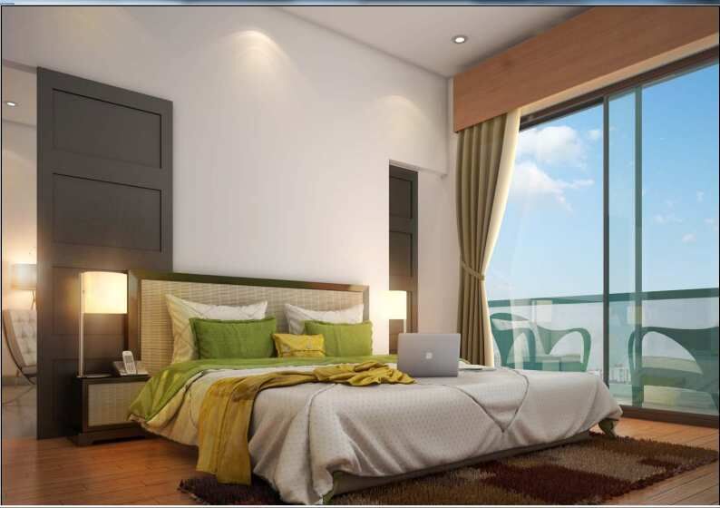 1 BHK Apartment 880 Sq.ft. for Sale in Aerocity, Airport Road, Mohali