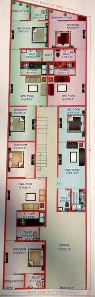 2 BHK Builder Floor for Sale in Dlf Ankur Vihar, Ghaziabad