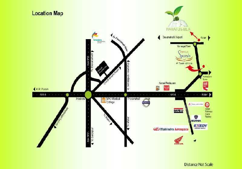  Residential Plot 1200 Sq.ft. for Sale in Narsapura, Kolar