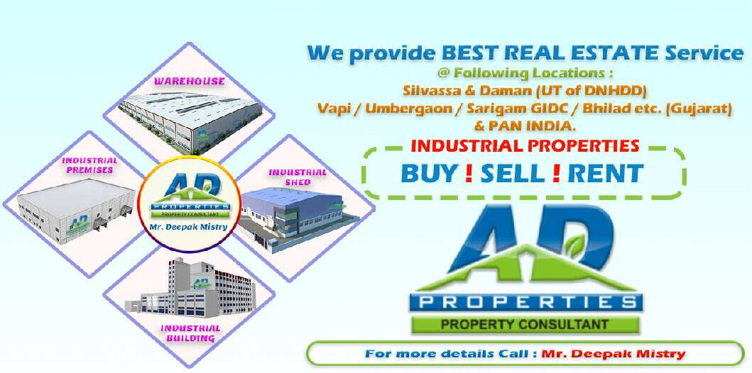  Factory 51000 Sq.ft. for Rent in Vapi Main Road, Silvassa