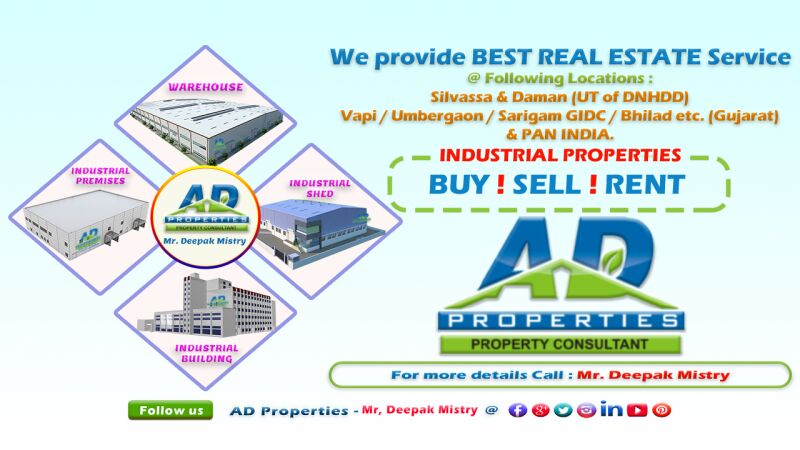  Factory 52000 Sq.ft. for Rent in Rakholi, Silvassa
