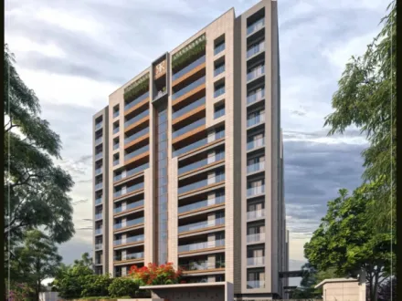 4 BHK 3850 Sq.ft. Apartment for Sale in Vesu, Surat